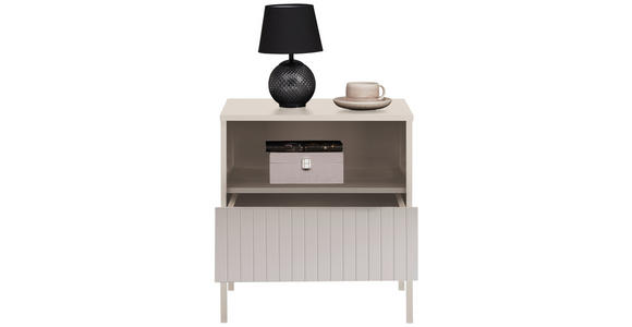 NACHTSCHRANK 51,6/56/38 cm  - Kaschmir, KONVENTIONELL, Holzwerkstoff (51,6/56/38cm) - Xora