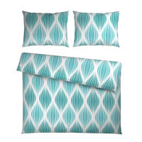 BETTWÄSCHE Satin 200/200 cm  - Blau, Textil (200/200cm) - Novel