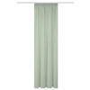 FERTIGVORHANG halbtransparent  - Salbeigrün, Basics, Textil (140/245cm)