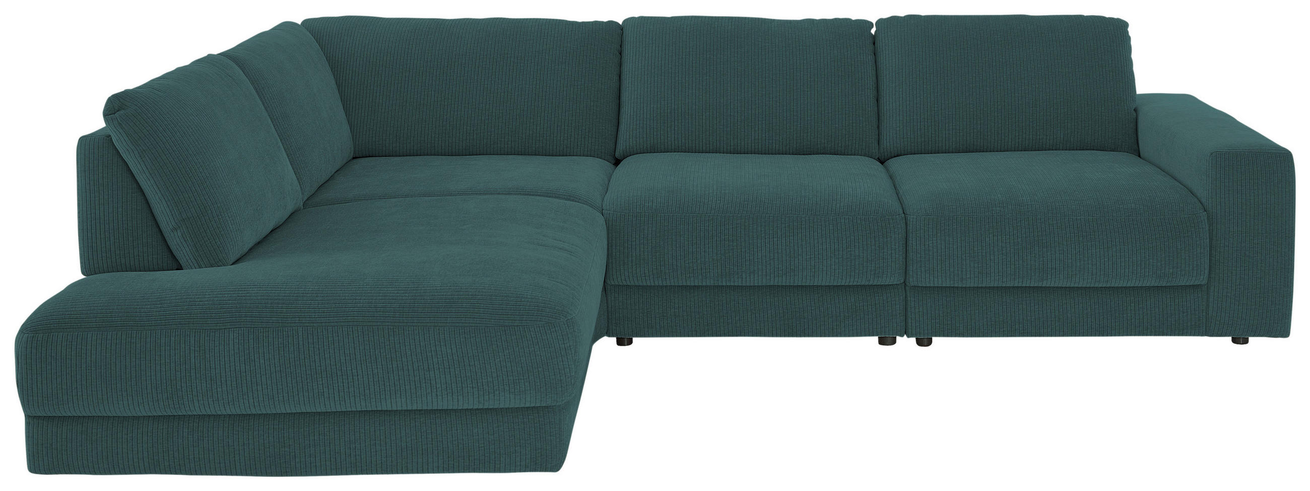ECKSOFA in Chenille, Jacquard Opal  - Opal/Schwarz, Design, Kunststoff/Textil (242/316cm) - Niels Andersson