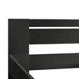 BETT 120/200 cm  in Schwarz  - Schwarz, KONVENTIONELL, Holzwerkstoff (120/200cm) - Carryhome
