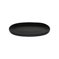 SERVIERPLATTE UNO BLACK  - Schwarz, Trend, Keramik (33cm) - Creatable