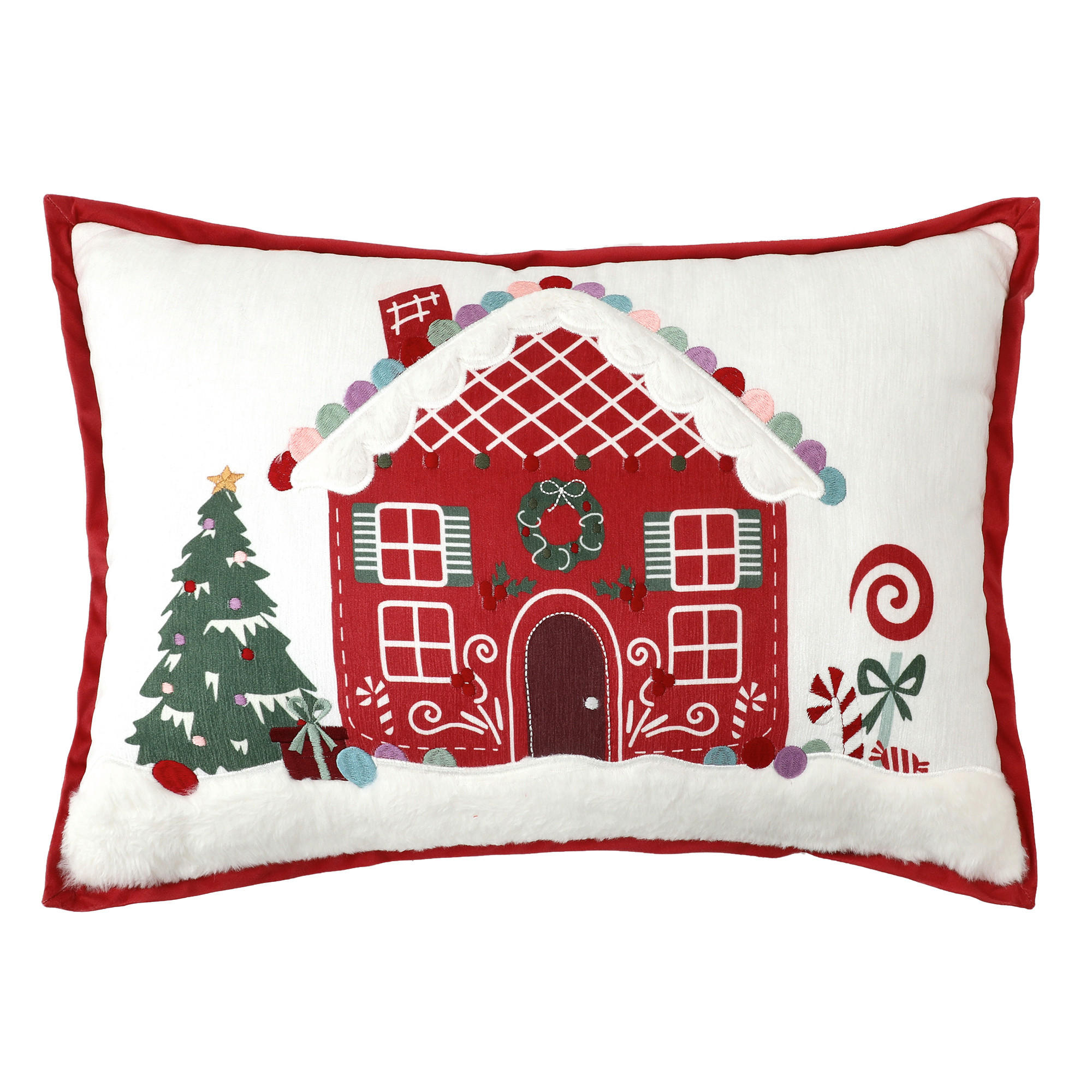 ZIERKISSEN    - Multicolor, Konventionell, Textil (40/60cm) - X-Mas