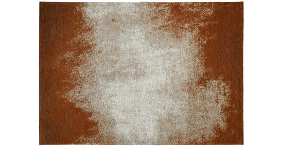 FLACHWEBETEPPICH 120/180 cm Lykaris Orange, Beige  - Beige/Orange, Design, Kunststoff/Textil (120/180cm) - Novel