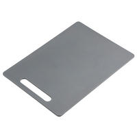 SCHNEIDEBRETT    33,5/23,5/0,5 cm  - Grau, Basics, Kunststoff (33,5/23,5/0,5cm) - Homeware Profession.
