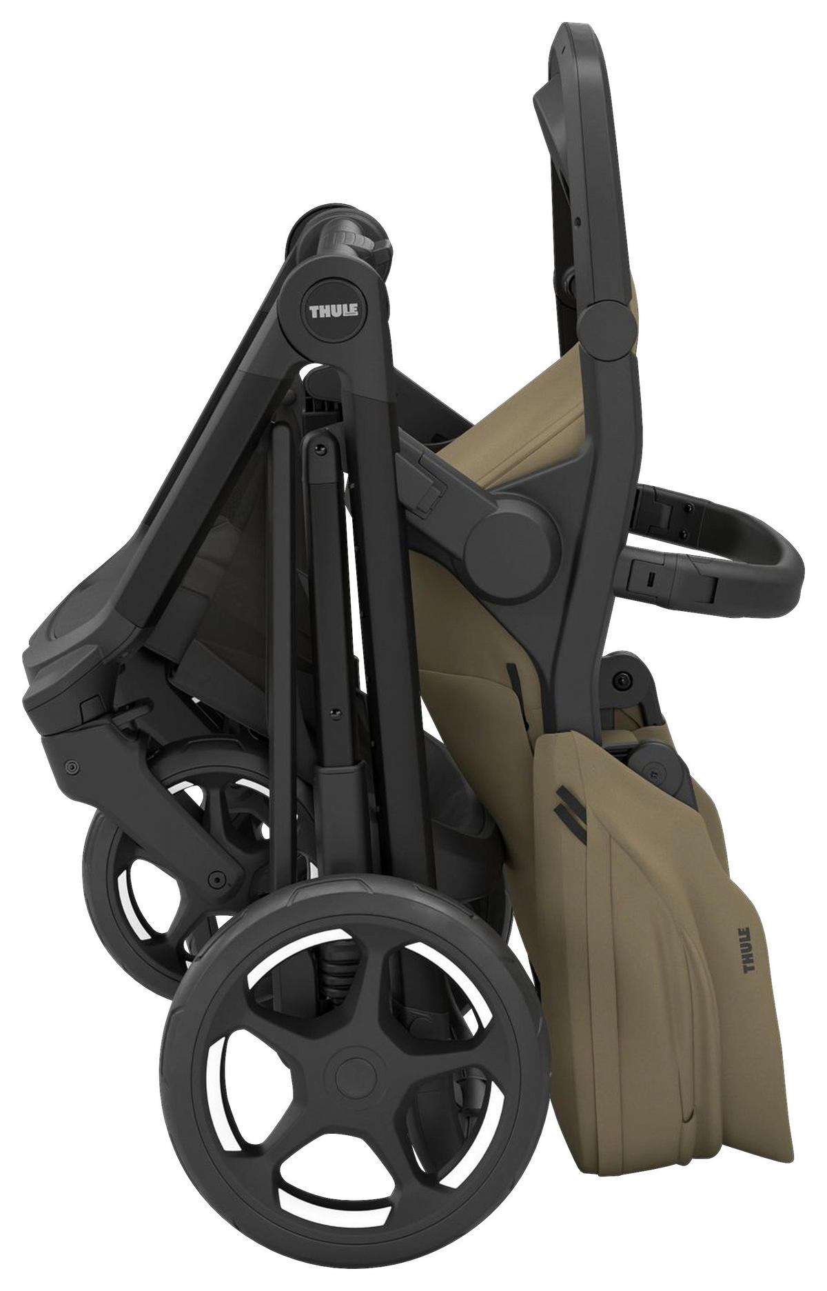 KOMBIKINDERWAGEN Charm 2in1  - Khaki/Schwarz, Design, Kunststoff/Metall (91/61/59null) - Thule