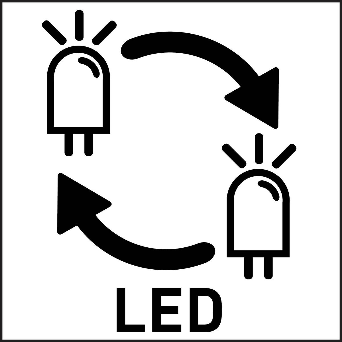 AUßENWANDLEUCHTE 18.5/12.5/11 cm   - Schwarz, Basics, Glas/Kunststoff (18.5/12.5/11cm)