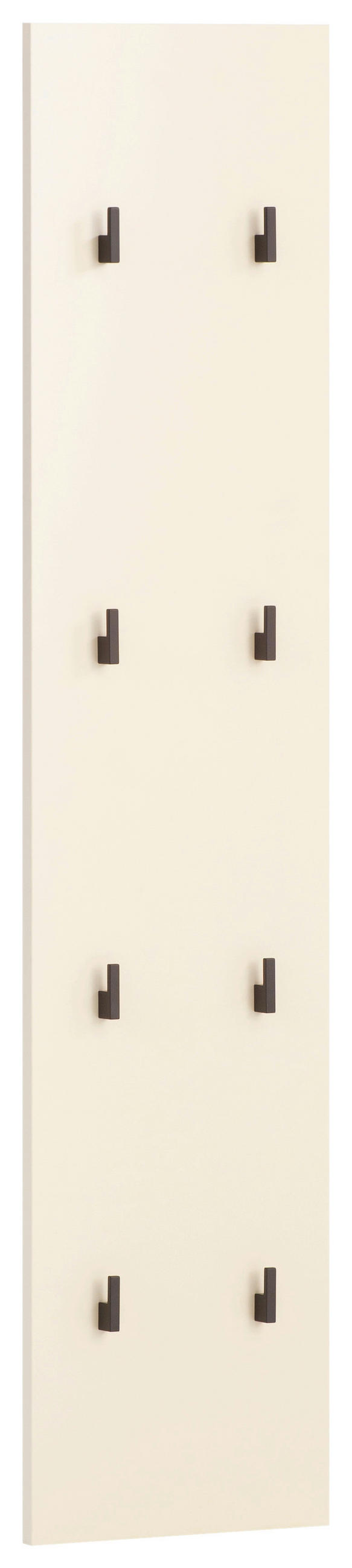 GARDEROBENPANEEL  in 24,5/109/2,6 cm  - Beige, Design, Holzwerkstoff (24,5/109/2,6cm) - MID.YOU