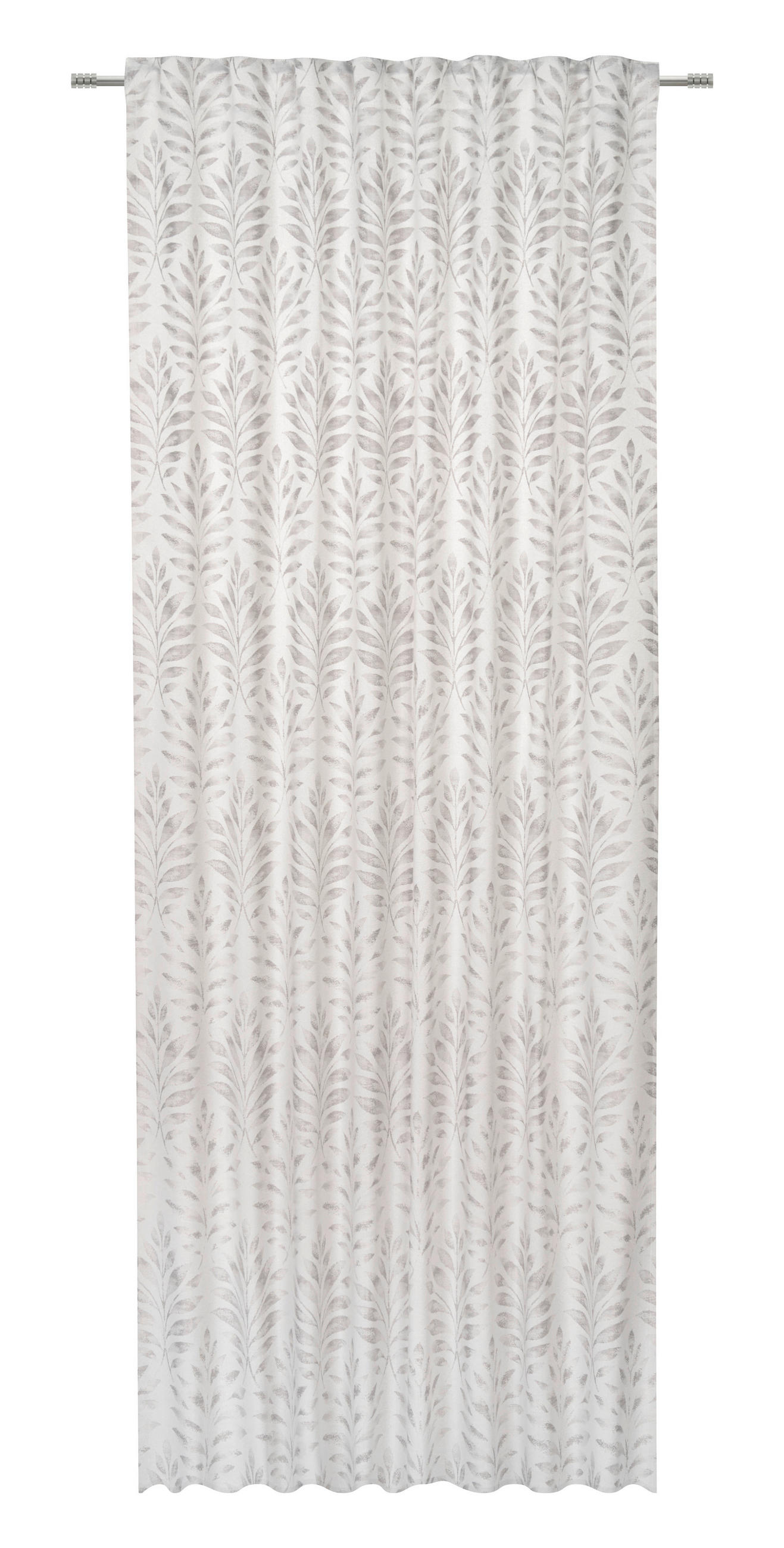 FERTIGVORHANG  blickdicht   135/245 cm  - Grau, Natur, Textil (135/245cm) - Esposa