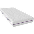 KOMFORTSCHAUMMATRATZE 80/190 cm Höhe ca. 21 cm  - Weiß, Basics, Textil (80/190cm) - Sleeptex