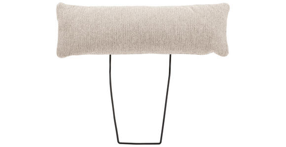 KOPFSTÜTZE - Creme, Design, Textil (61/20/11cm) - Carryhome