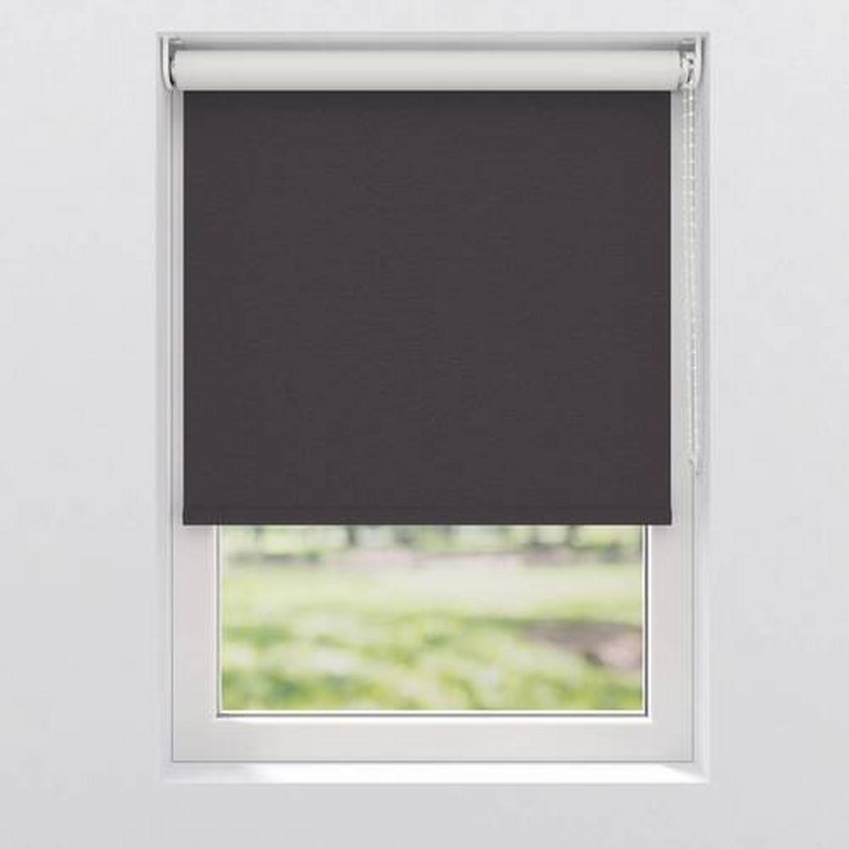 VERDUNKELUNGSROLLO 60/190 cm  - Schwarz, Design, Textil (60/190cm)