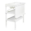 BADE-WICKEL-KOMBINATION roba Style Weiß  - Weiß, Basics, Holzwerkstoff/Kunststoff (46,5/99,5/78cm) - Roba