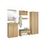 GARDEROBENLEISTE Wildeiche teilmassiv Eichefarben - Eichefarben, KONVENTIONELL, Holz (80/13/2cm) GARDEROBENLEISTE Wildeiche teilmassiv Eichefarben - Eichefarben, KONVENTIONELL, Holz (80/13/2cm)