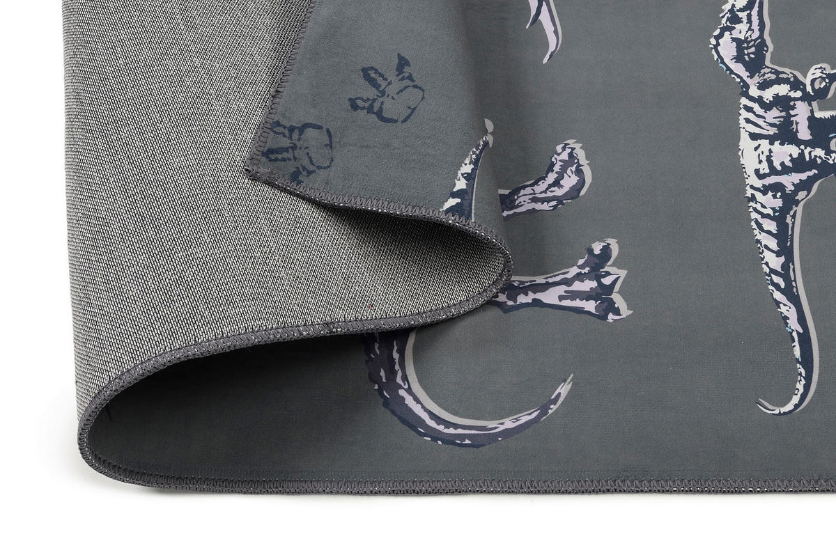 KINDERTEPPICH 80/150 cm T-Rex World  - Waldgrün, Design, Textil (80/150cm)