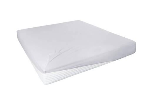 TOPPER-SPANNLEINTUCH 150/200 cm Jersey  - Hellgrau, Basics, Textil (150/200cm)
