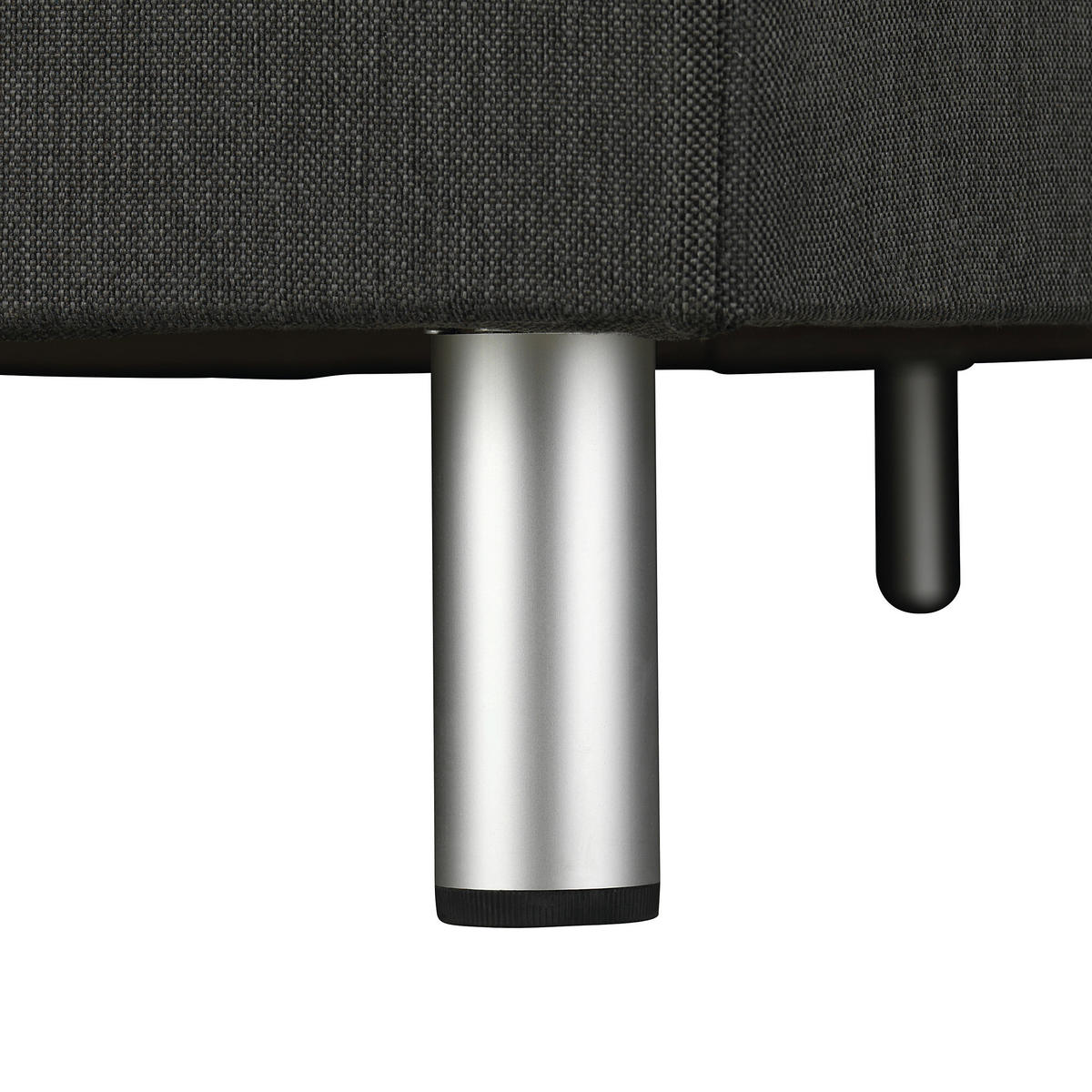 BOXSPRING-ÁGY 180/200 cm  bézs  - bézs/alumínium színű, Design, fa (180/200cm) - Carryhome