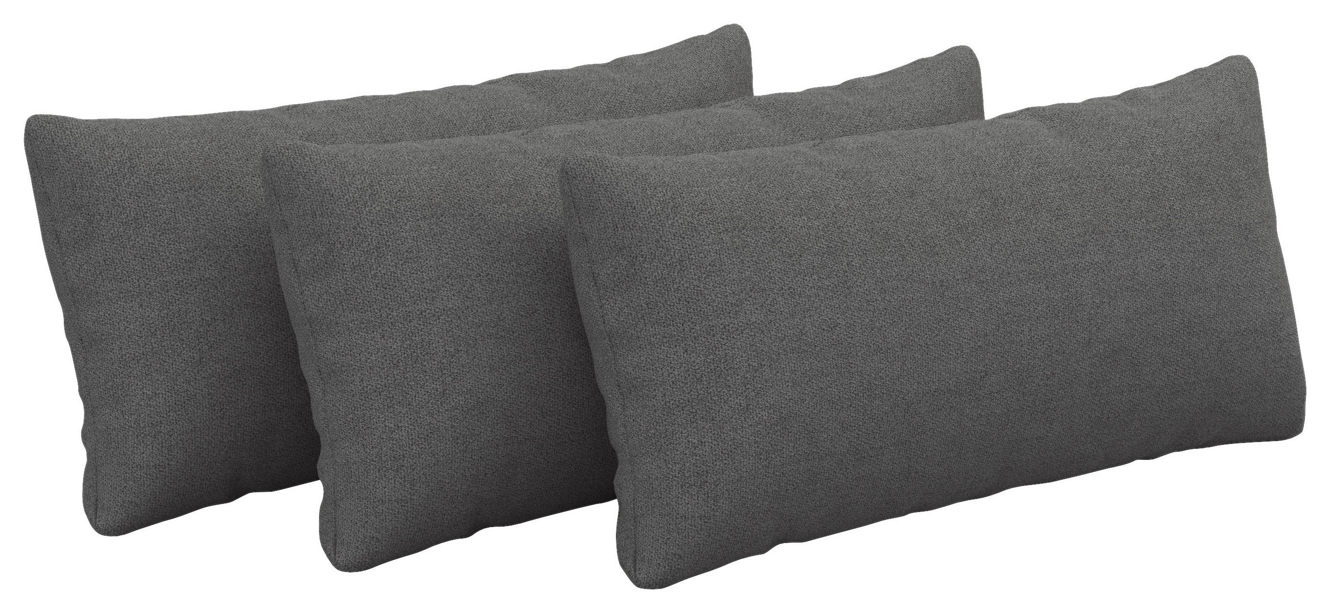 ZIERKISSEN  60/30 cm   - Dunkelgrau, MODERN, Textil (60/30cm) - Sit & More