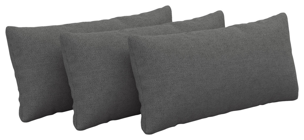 ZIERKISSEN  60/30 cm   - Dunkelgrau, MODERN, Textil (60/30cm) - Sit & More