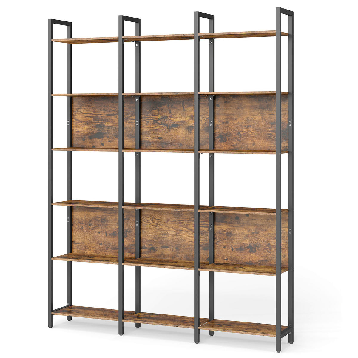 BEISTELLREGAL 128/187,1/24 cm  - Schwarz/Braun, Trend, Holzwerkstoff/Kunststoff (128/187,1/24cm) - Boxxx