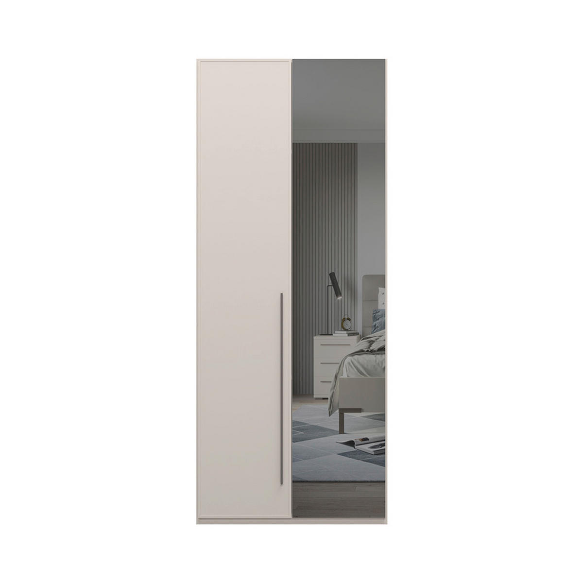 ORMAR SA KLASIČNIM VRATIMA  97/226/60 cm  - Dizajnerski, metal/pločasti materijal (97/226/60cm)