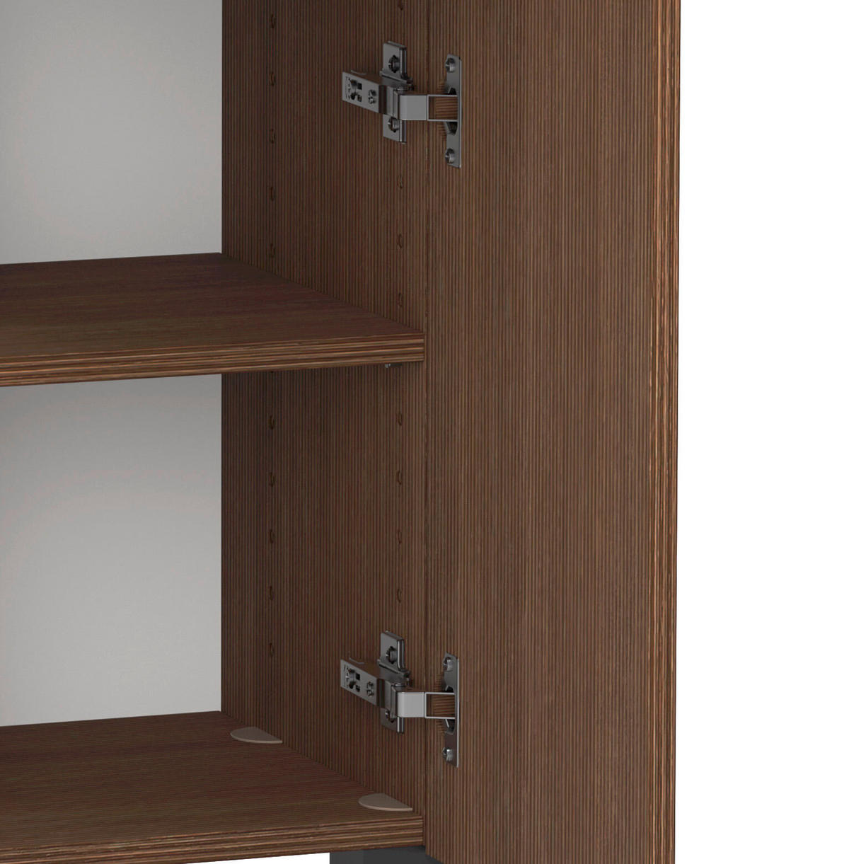 UNTERSCHRANK 30/79 /35 cm   - Dunkelbraun/Schwarz, Natur, Holzwerkstoff/Kunststoff (30/79 /35cm) - Held
