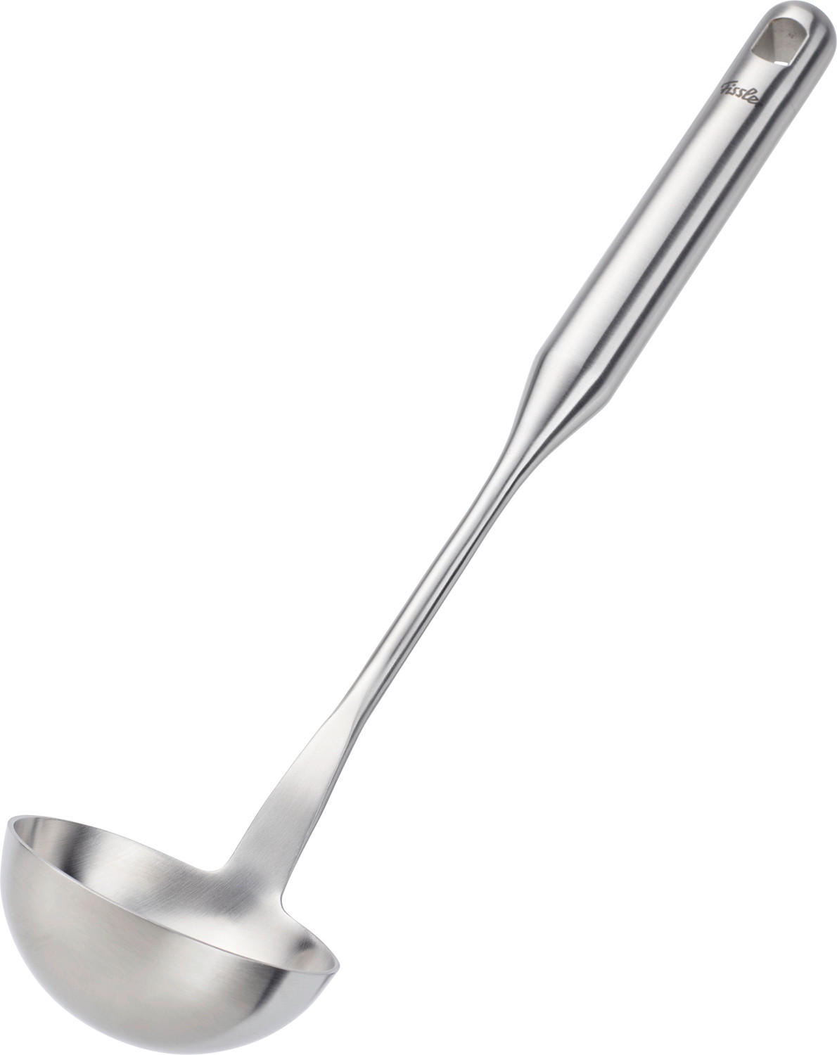 SCHÖPFLÖFFEL Fissler Essential  - Edelstahlfarben, Basics, Metall (33,5/8/6cm) - Fissler