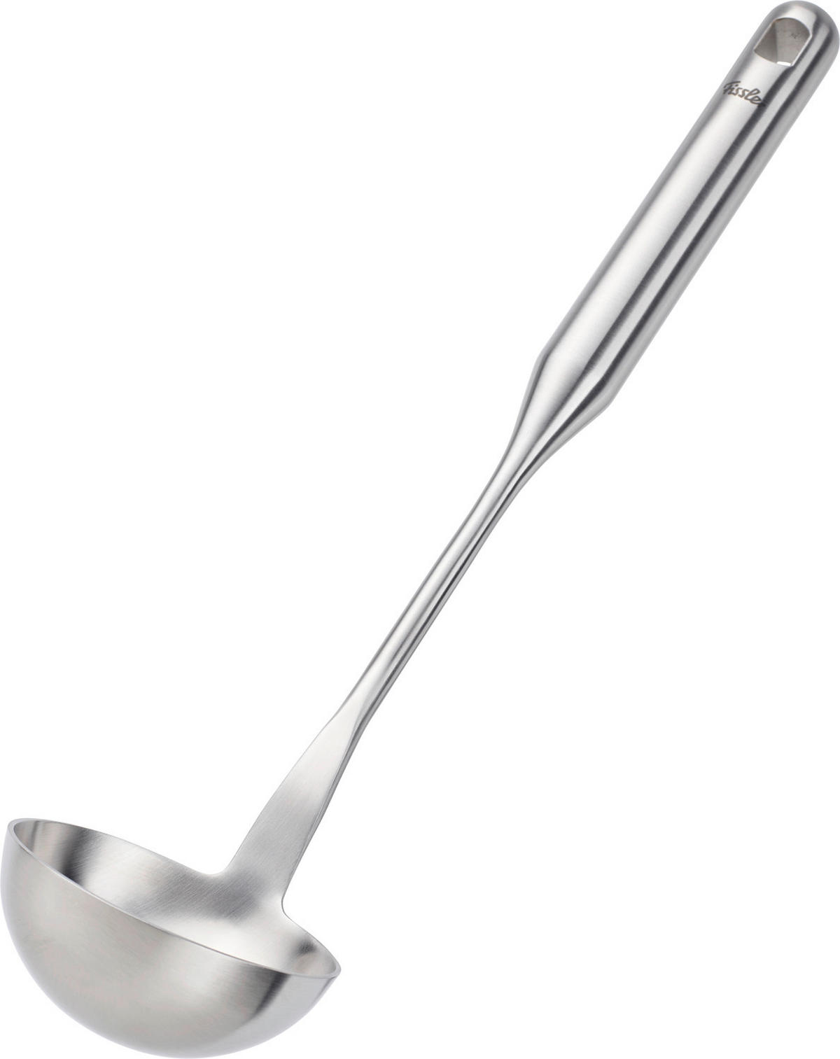 SCHÖPFLÖFFEL Fissler Essential  - Edelstahlfarben, Basics, Metall (33,5/8/6cm) - Fissler