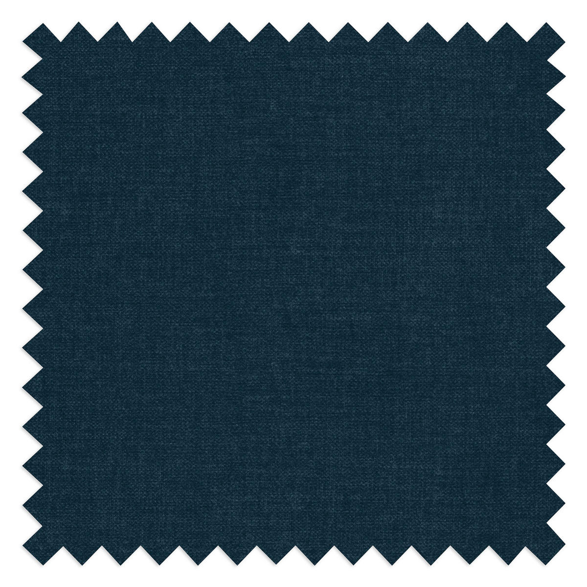 Ecksofa inkl. Hocker in Mikrofaser Dunkelblau  - Schwarz/Dunkelblau, Design, Holz/Textil (174/247cm) - MID.YOU