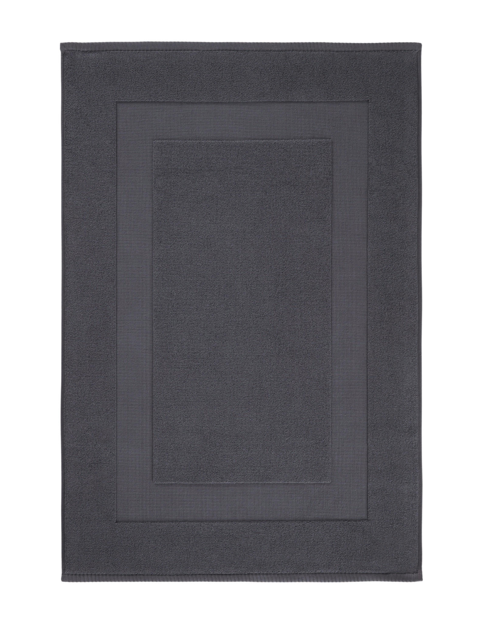 BADTEPPICH Anthrazit 60/95 cm  - Anthrazit, Basics, Textil (60/95cm)