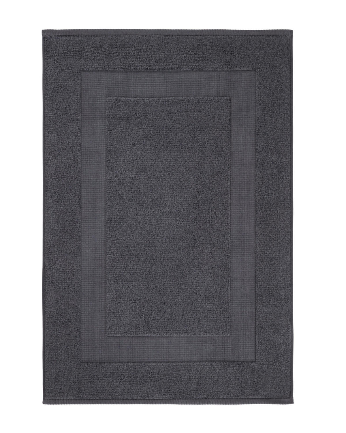 BADTEPPICH PURE Anthrazit 60/95 cm  - Anthrazit, Basics, Textil (60/95cm) - Egeria