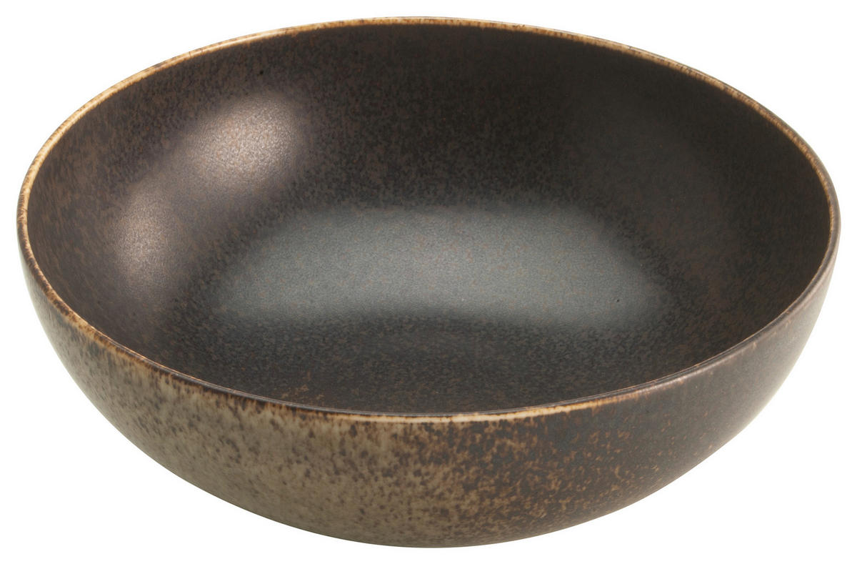 KOMBISERVICE Rusty 20-teilig  - Goldfarben/Schwarz, Design, Keramik (33/34/34cm) - Creatable