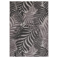 TEPIH ZA UNUTAR./VANJ. UPORAB 200/290 cm   siva  Floral  - siva, Lifestyle, tekstil/plastika (200/290cm)