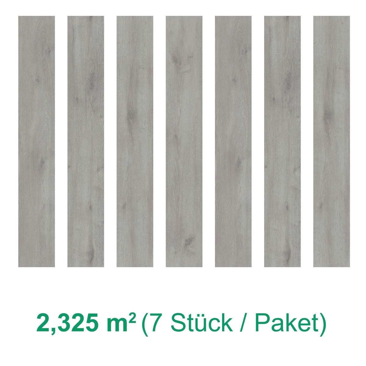 DESIGNBODEN X-Large  per  m² - Eichefarben, Basics, Kunststoff (151/22/0.75cm)
