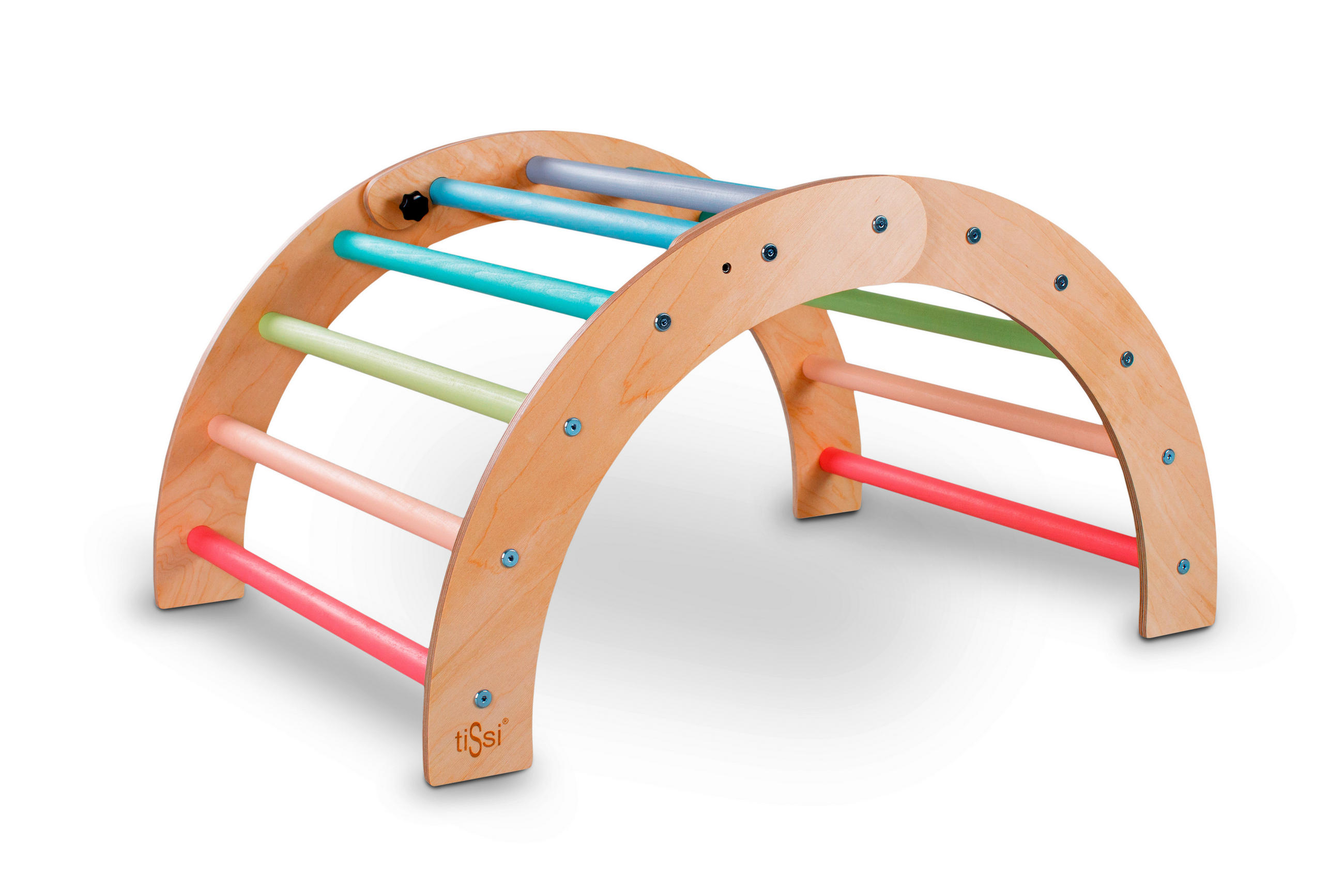 KLETTERGERÜST - Multicolor, Basics, Holz (80/60/45cm) - tiSsi