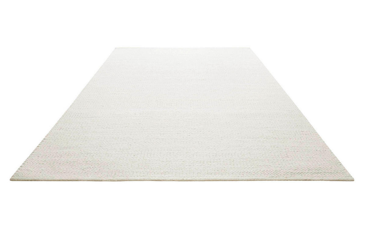 HANDWEBTEPPICH 130/190 cm Toulouse Creme  - Creme, Design, Textil (130/190cm)