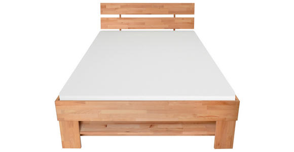 BETT 140/200 cm  in Kernbuche  - Kernbuche, Natur, Holz (140/200cm) - Carryhome