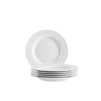 DESSERTTELLERSET Weiß 6-teilig Arlona  - Weiß, Basics, Keramik - Mäser