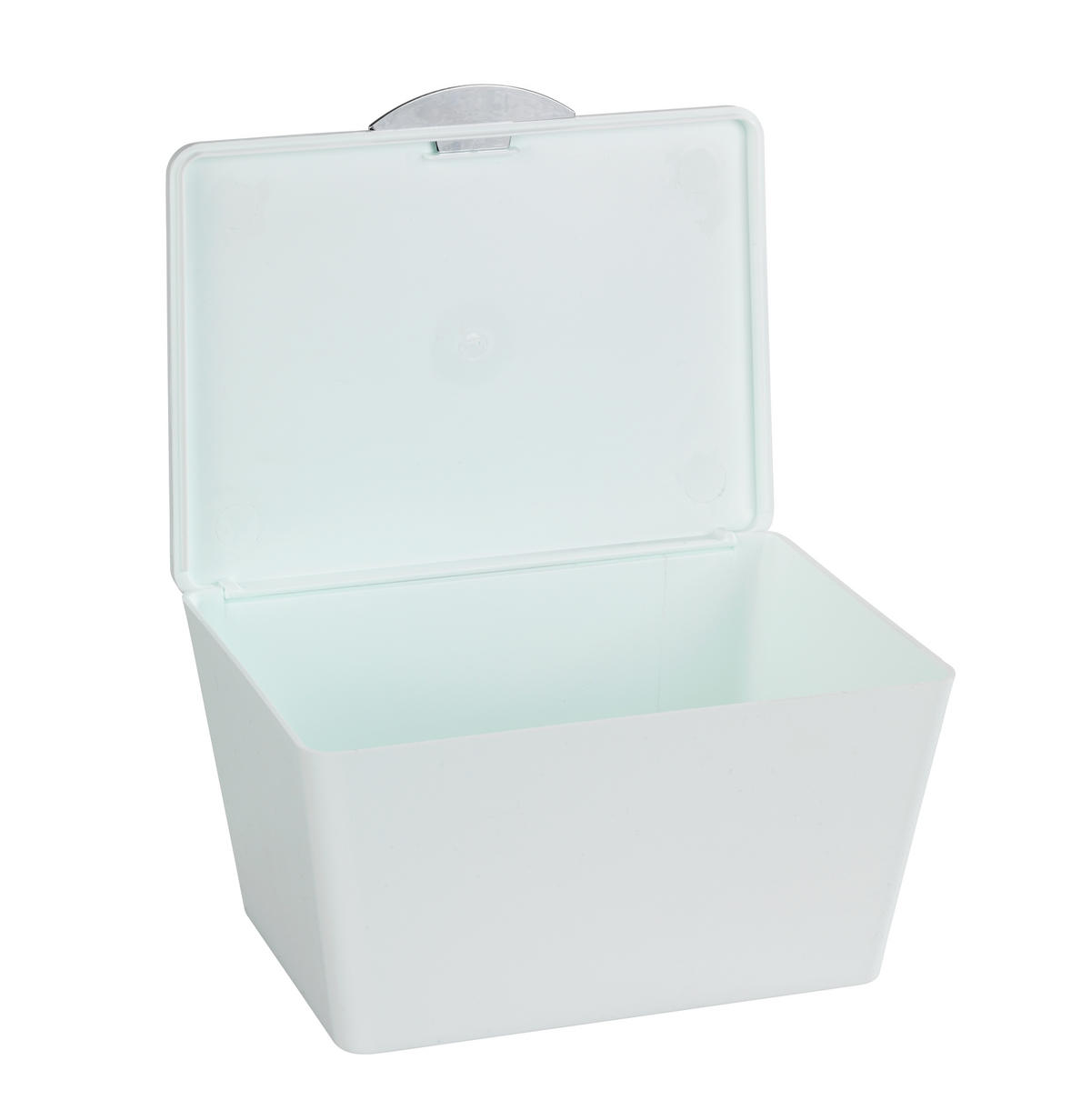 LÅDA MED LOCK  14/10/19 cm  - vit, Basics, plast (14/10/19cm)