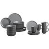 KOMPLETT SERVIS Jasper 20 delar  - svart, Basics, keramik - Ritzenhoff Breker