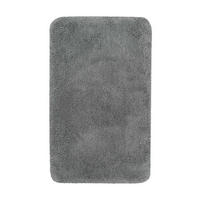 BADTEPPICH Schieferfarben 55/65 cm  - Schieferfarben, Basics, Kunststoff/Textil (55/65cm) - WECON HOME BASIC