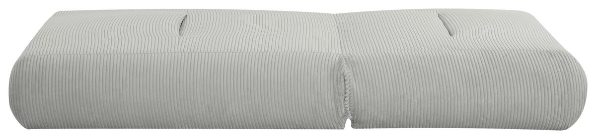SCHLAFSESSEL in Cord Hellgrau  - Hellgrau, Design, Textil (81/88/160cm) - Livetastic
