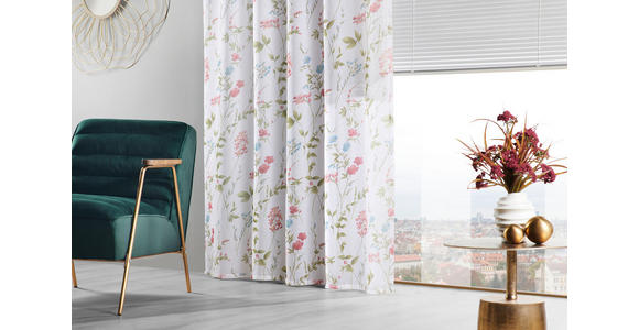 FERTIGVORHANG halbtransparent - Multicolor, ROMANTIK / LANDHAUS, Textil (140/245cm) - Esposa