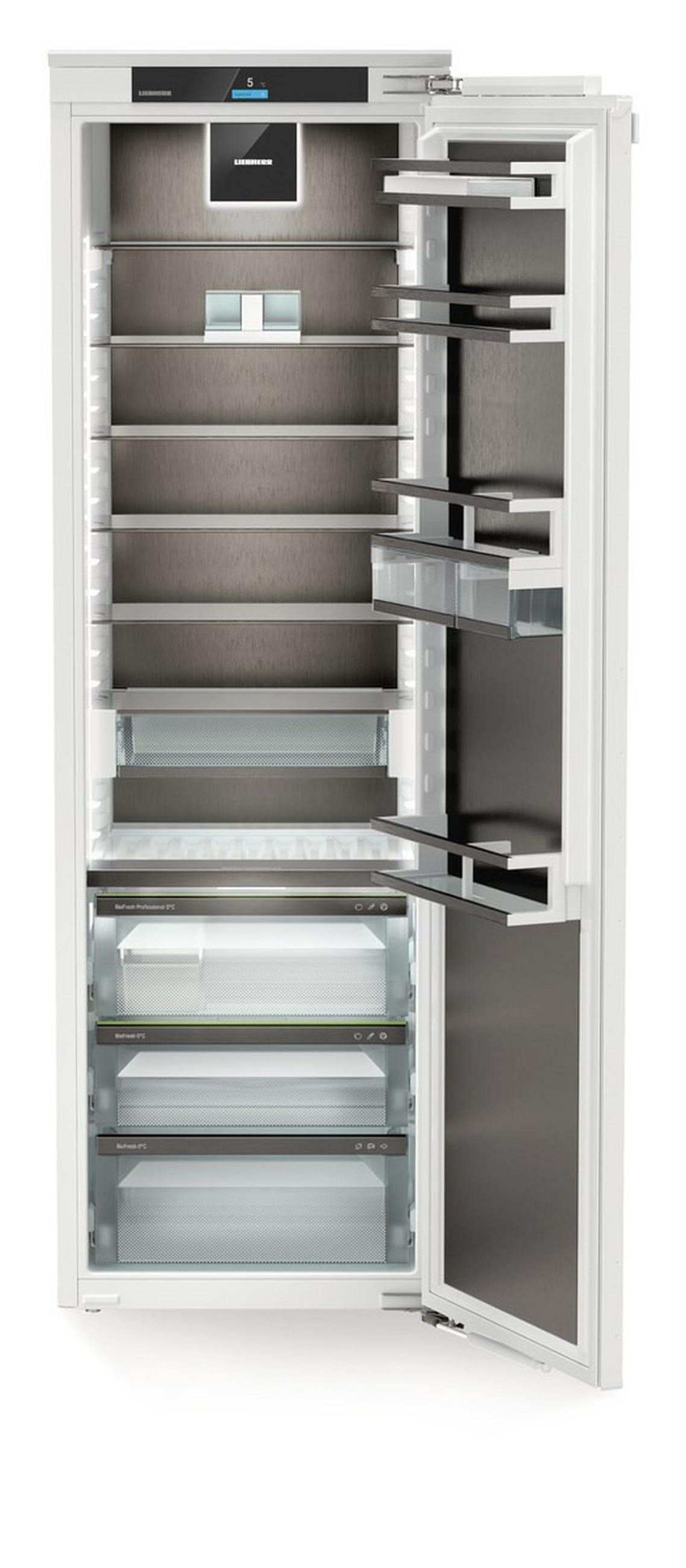 KÜHLSCHRANK 56-57/177-178,8/55 cm IRBBSCI5170  - Edelstahlfarben, Basics, Kunststoff/Metall (56-57/177-178,8/55cm) - Liebherr