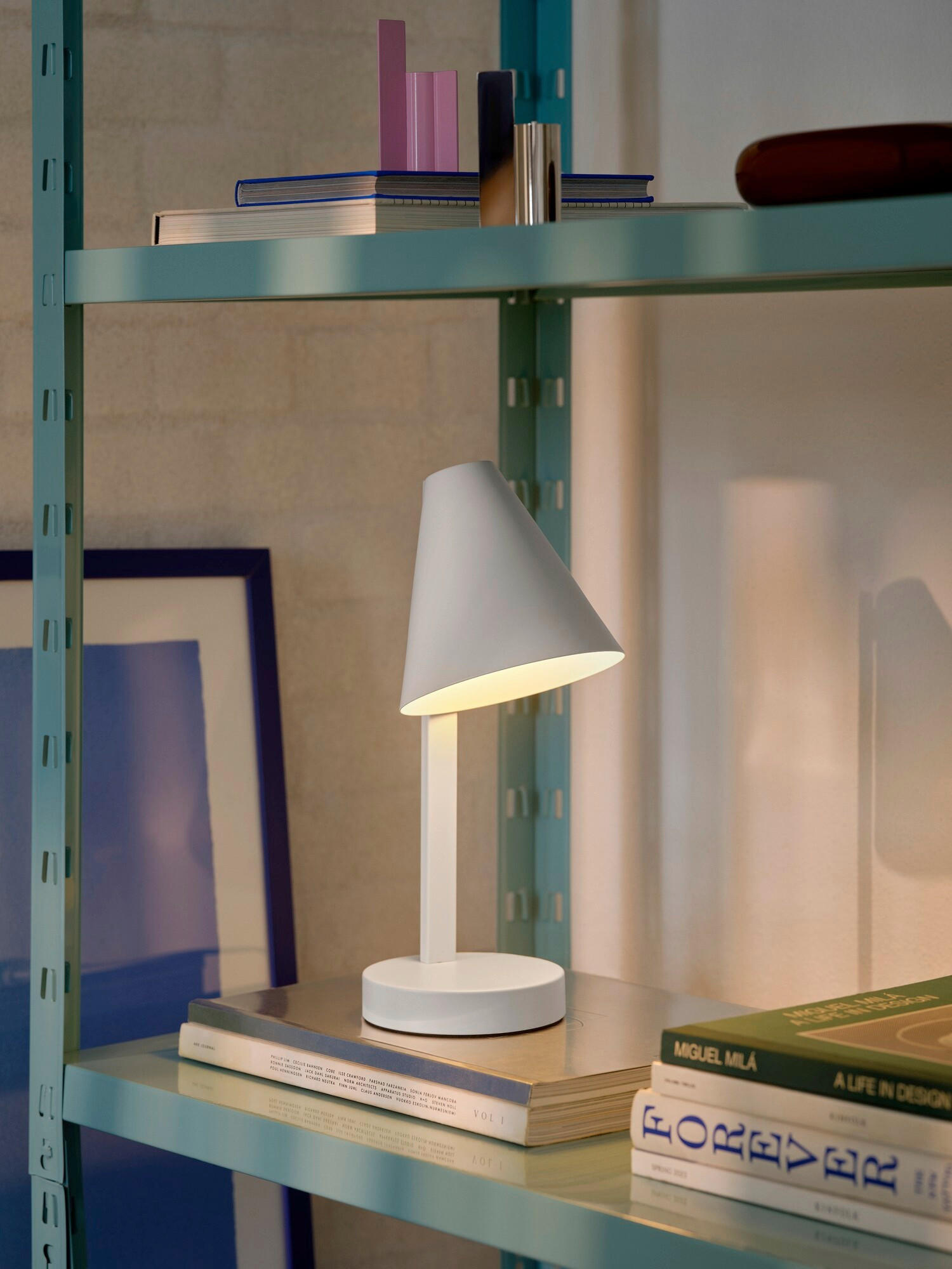 TISCHLEUCHTE 13,7/32,9 cm   - Schwarz/Weiß, KONVENTIONELL, Metall (13,7/32,9cm) - Nordlux