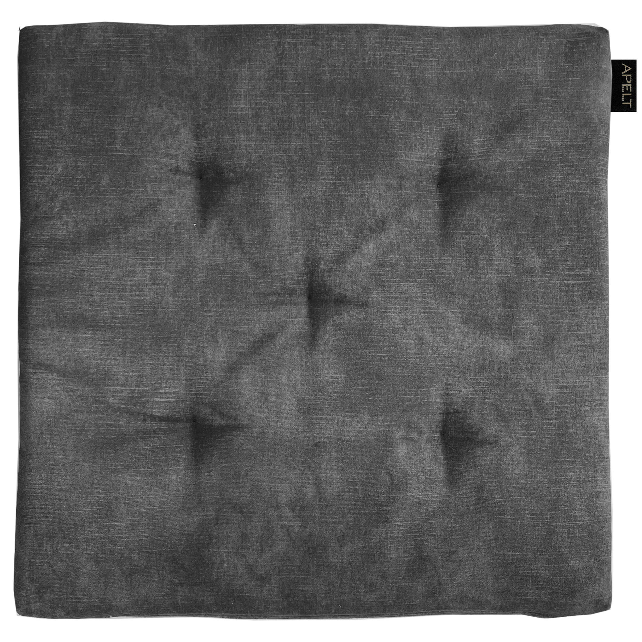 SITZKISSEN 38/38 cm  - Dunkelgrau, Basics, Textil (38/38cm) - Ambiente
