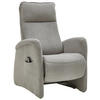 FERNSEHSESSEL Chenille Grau  - Grau, Konventionell, Textil (79/114/87cm) - Valdera