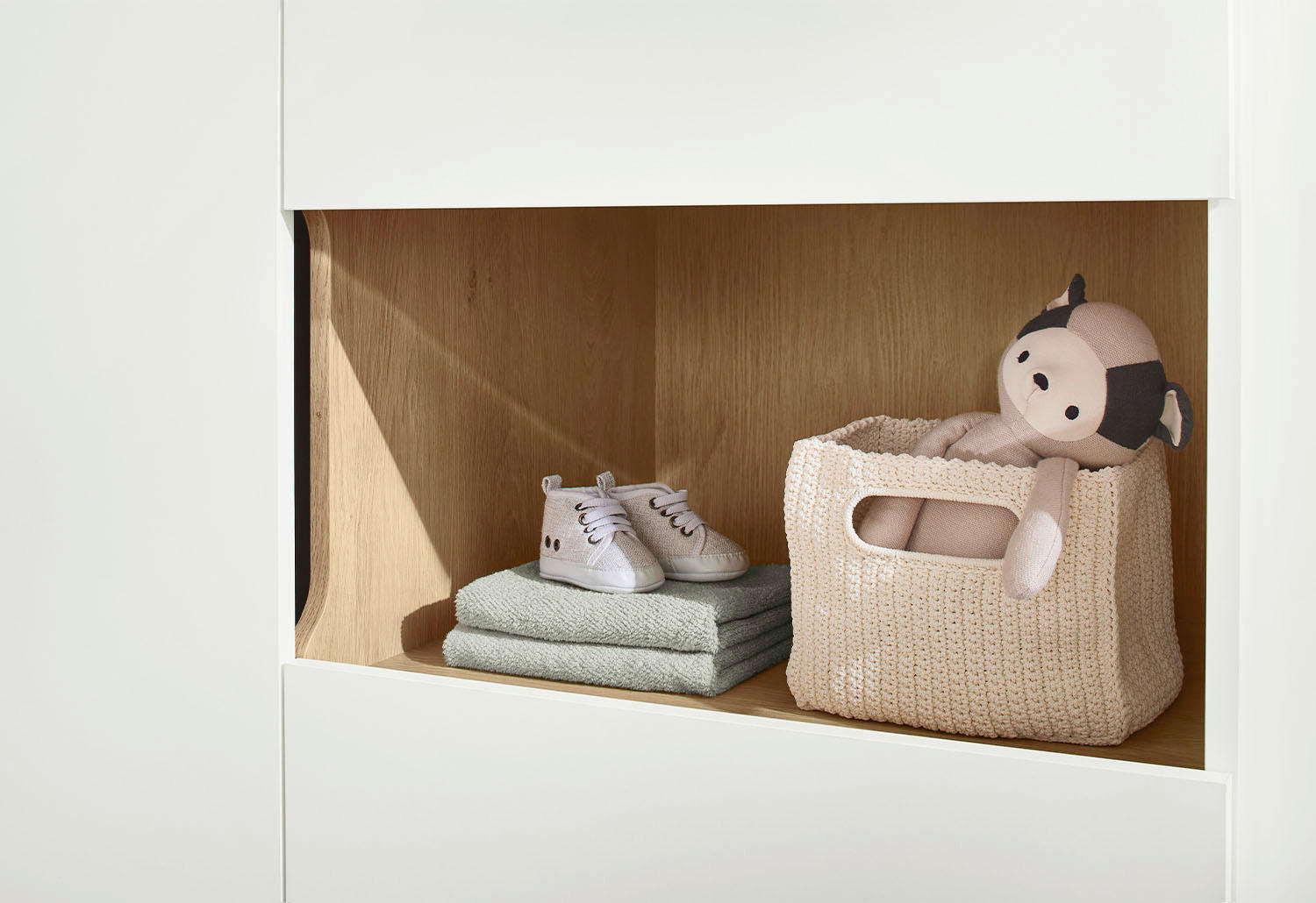 BABYZIMMER  - Naturfarben/Weiß, Basics, Holz - Pinolino