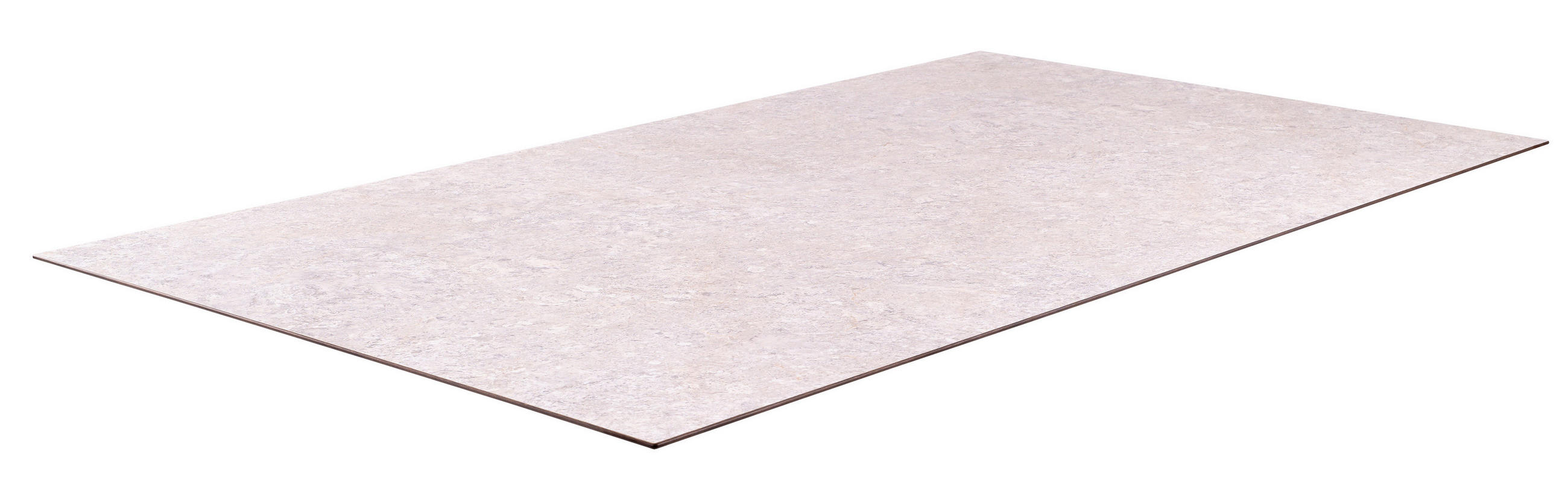 GARTENTISCHPLATTE 180/100/1,3 cm Kunststoff  - Graubraun, Design, Kunststoff (180/100/1,3cm) - Zebra 