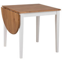KLAFFBORD i trä 75-115/75/74 cm   - vit/ekfärgad, Klassisk, trä (75-115/75/74cm) - Carryhome